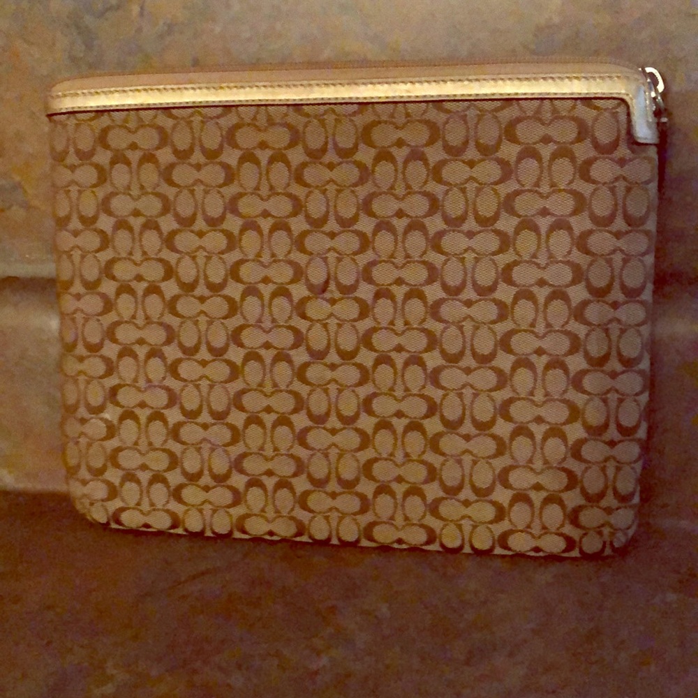 A Coach iPad case